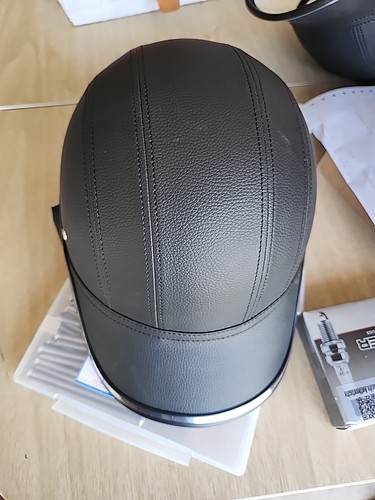 Polo style helmet black