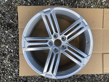1x SINGLE GENUINE VW SCIROCCO R 19" TALLEDEGA SILVER 19" ALLOY WHEEL  1K8601025G