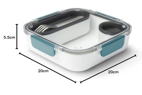 Lunch box with stainless - with,
