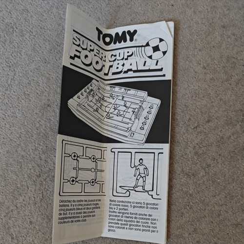 Tomy super cup football - super,
