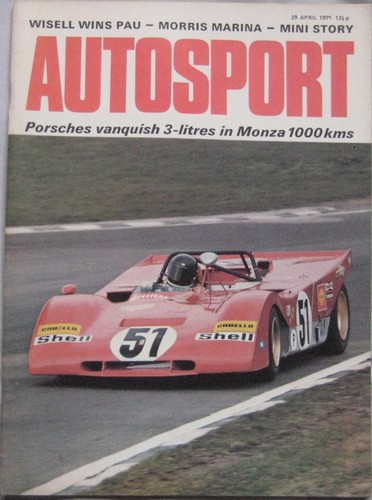 Autosport magazine april - autosport,