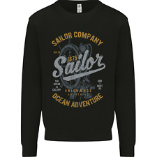 Sailor Company Sailing Boat Yacht Speedboat Mens Sweatshirt Jumper