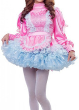 Sissy Girl Maid Lockable Satin