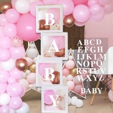 A-Z Balloon Boxes Transparent