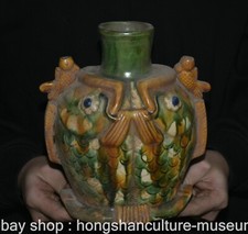 9.2" Old China Tang sancai