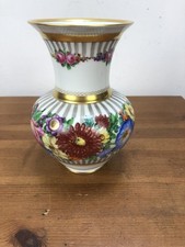 Furstenberg Porcelain - Gilded & Hand Painted Vase 19th Century