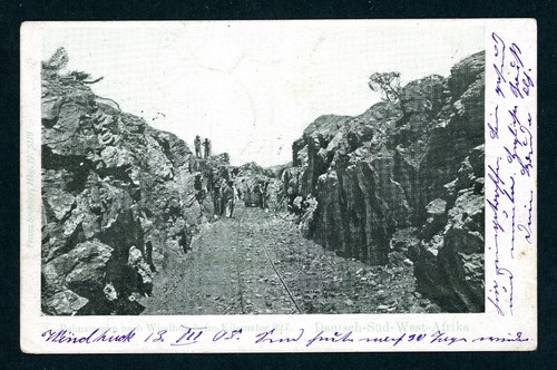 Postcard german south west - postcard,