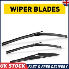Wiper Blades For Vauxhall Corsa D 06-14 Windscreen Window Wipers 3x 26"+16"+12"