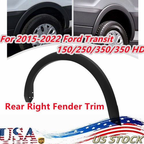 Right rear fender - rear, trim