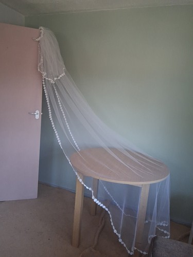Vintage bridal veil - bridal,