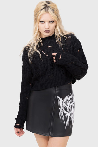 Killstar ghastmark sweater - ghastmark,
