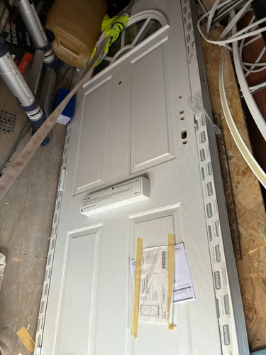 Eurocell white composite door - white,