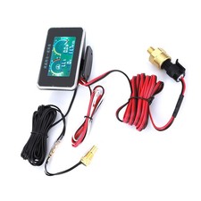 DC 9V-36V 4-In-1 Car LCD Digital Display Voltmeter Fuel Gauge Water Temp Oil