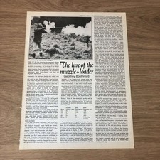 GUNS56 G. BOOTHROYD ARTICLE “THE LURE OF THE MUZZLE-LOADER”
