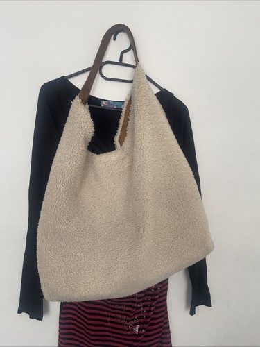 Primark woolly beige bag - primark,
