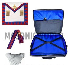 Masonic Regalia Soft Case Bag Masonic Royal Arch Companions Apron LMBSKN & Sash