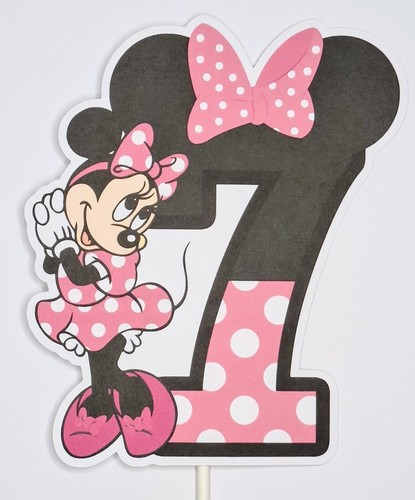 Minnie mouse cake topper - topper, x1