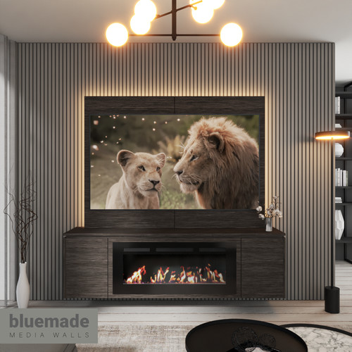 1800mm media wall - 1800mm, tv