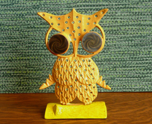 Libby retro metal owl - *libby*,