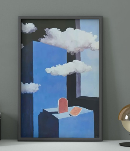 Rene magritte unframed - ,