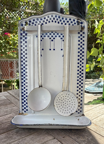 Vintage french drip tray - vintage, with