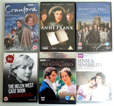 6 x CLASSIC BRITISH BBC / ITV TV DRAMA SERIES DVD BUNDLE - MAINLY NEW & SEALED!