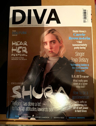 Diva magazine issue - diva,