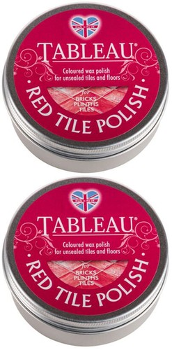 Tableau red tile polish - red, 150ml