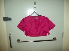 NEW BHS WEDDING COLLECTION FUSHIA DETAILED SHRUG/WRAP SIZE  6***