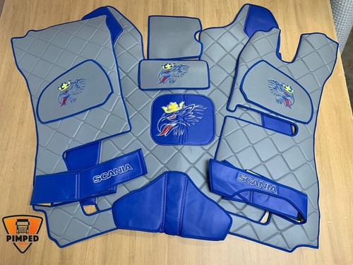 Eco leather floor mats scania - eco,