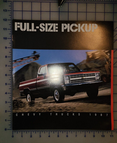 1987 chevrolet pickup truck - 1987,