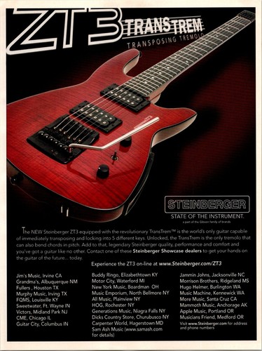 Steinberger zt3original print - ,