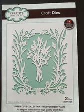 CREATIVE EXPRESSIONS PAPERCUTS COLLECTION WILDFLOWER FRAME CEDPC1005 (C0325)
