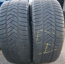 2x 255/50R19 Pirelli Scorpion Winter MO M+S 107V Ex. Load tyres 5mm *NO REPAIRS*