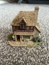 Lilliput Lane Jones The Butcher Collectible with box