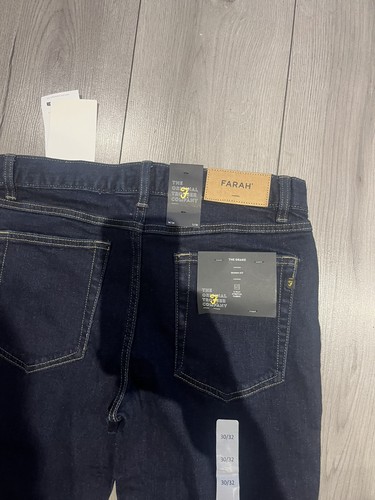Farah drake str denim rinse - denim,