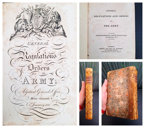 1822 general regulations - regulations, &