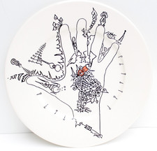 Poole Pottery Uri Geller Plate limited edition 1000