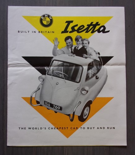 Isetta wheeled bubblecar - 4,