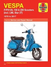 Vespa P/PX125, 150 & 200 Scooters (incl. LML Star 2T) (78-17) - 9781785214356
