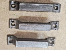 Vintage  Victorian Cast Iron Door Keep Catch Rim Lock Antique