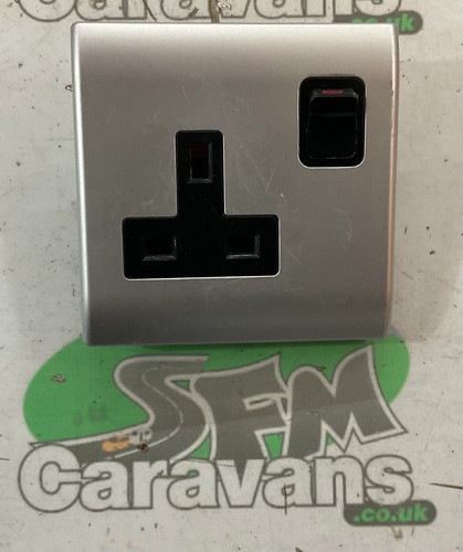 Internal 230v socket - -, caravan