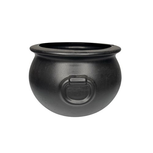 Large black plastic - 11",