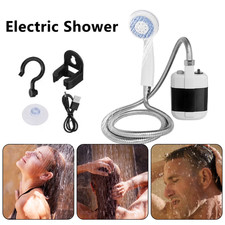 Portable camping shower usb - camping,