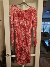 Ghost Designer Dress. Reds And
