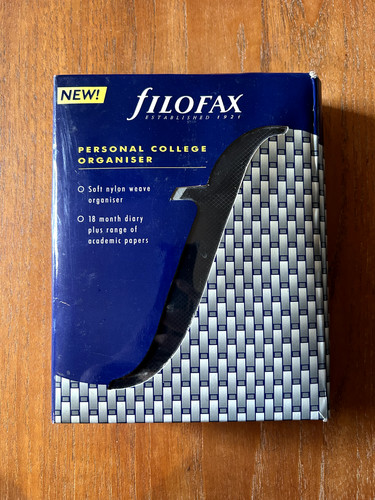 Vintage filofax 1996 personal - vintage,