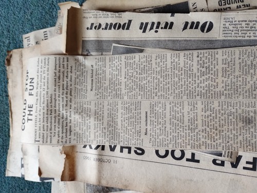 Sk303 1960 ephemera football - sk303,