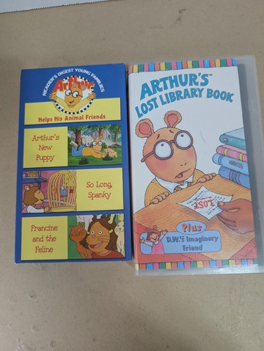 Lot arthur vhs cartoons - arthur,