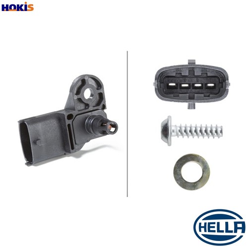 Sensor boost pressure - sensor, 009