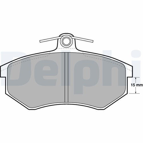 Brake pad set disc - pad,